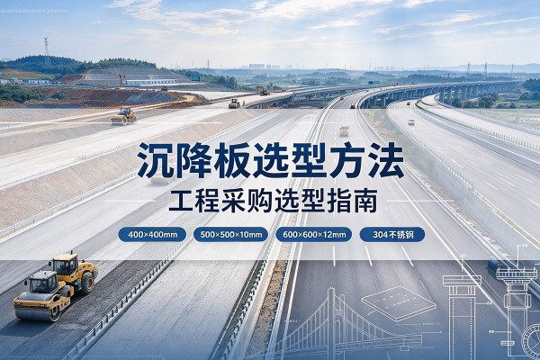 清徐沉降板选择方法