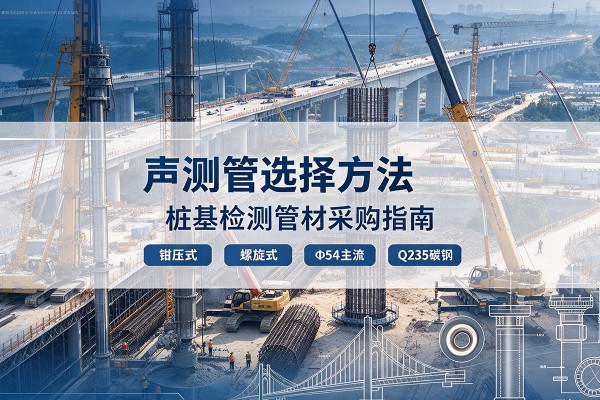 清徐声测管选型标准