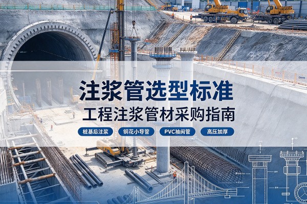 清徐注浆管选型标准