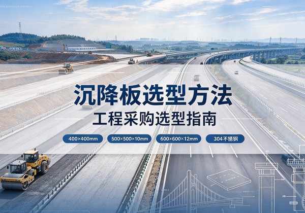 清徐沉降板选择方法